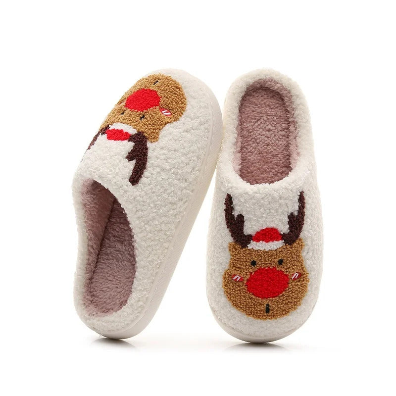 Cozy Christmas Plush Slippers™